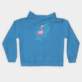 Flamingo Art Kids Hoodie